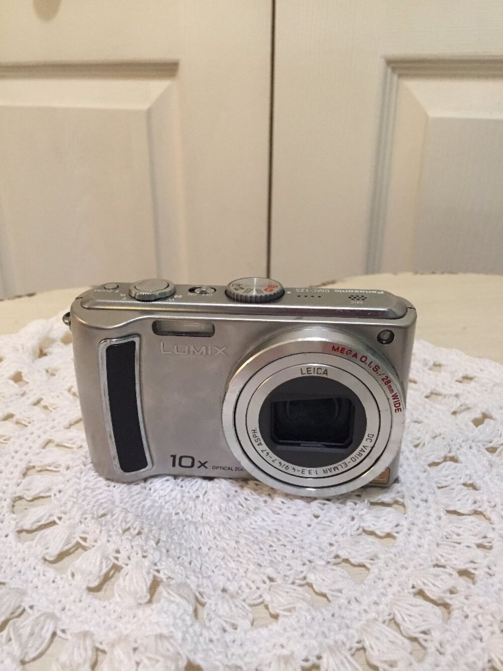 Panasonic Lumix DMC-TZ5 Silver 10x Optical Zoom 3" LCD Compact Digital Camera--T